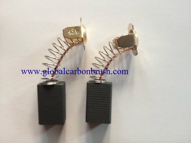 Vhbw 2x Spazzola Carbone 7 X 11 X 17mm Sostituisce Hitachi 999 043 Per Utensile Elettrico Molla 86281874 - Foto 9